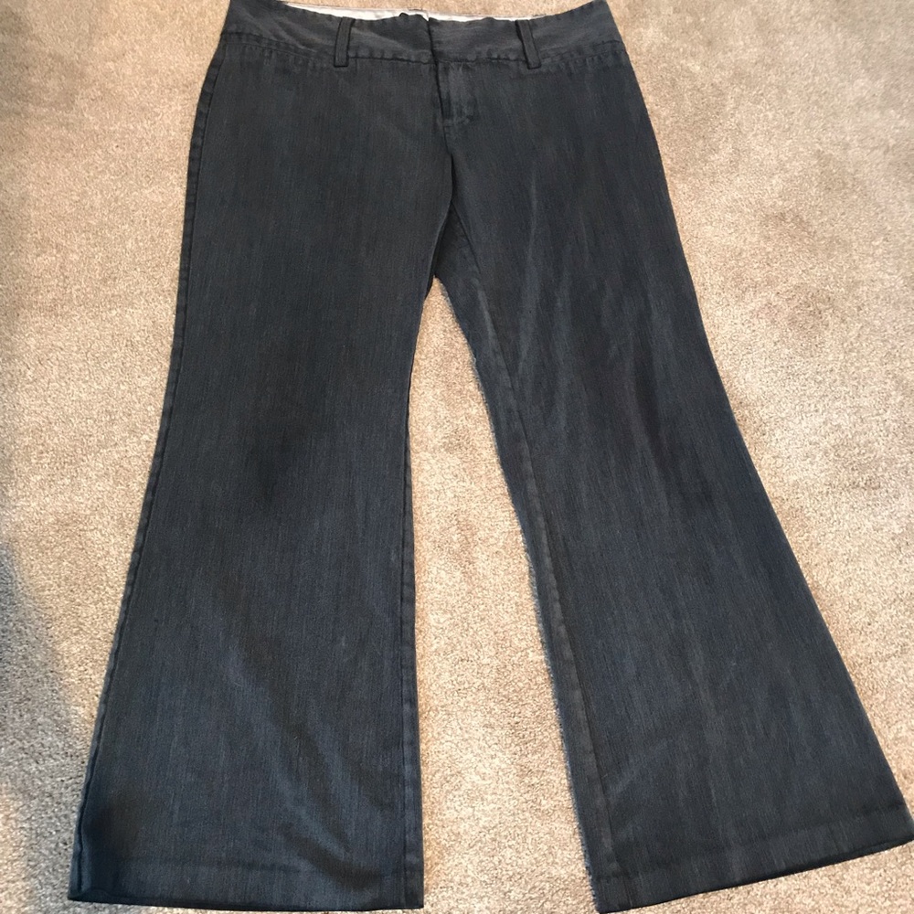 Gray dress pants